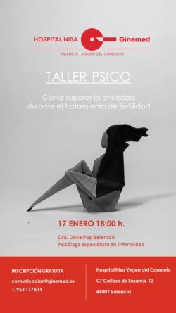 Cartel taller psico valencia