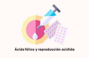Ácido fólico durante el tratamiento de reproducción asistida