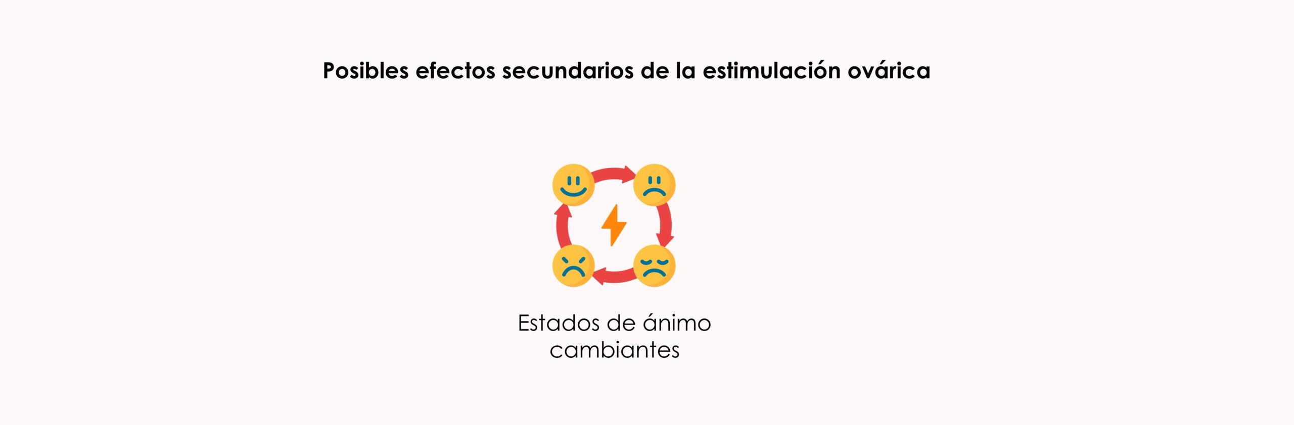 Los cambios en el estado de ánimo pueden ser consecuencia de la estimulación ovárica